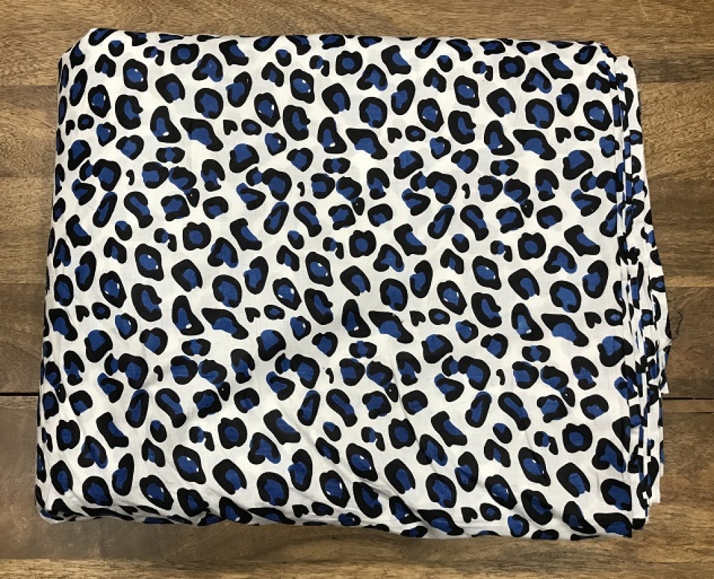 Leopard Tiger Print Cotton Fabric Sewing Fabric for Dress Making Quilting Fabric