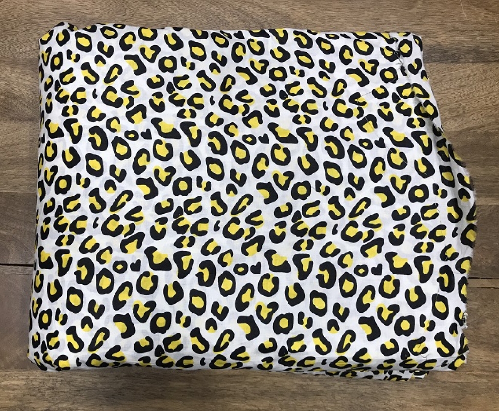 Leopard Tiger Print Cotton Fabric Sewing Fabric for Dress Making Quilting Fabric