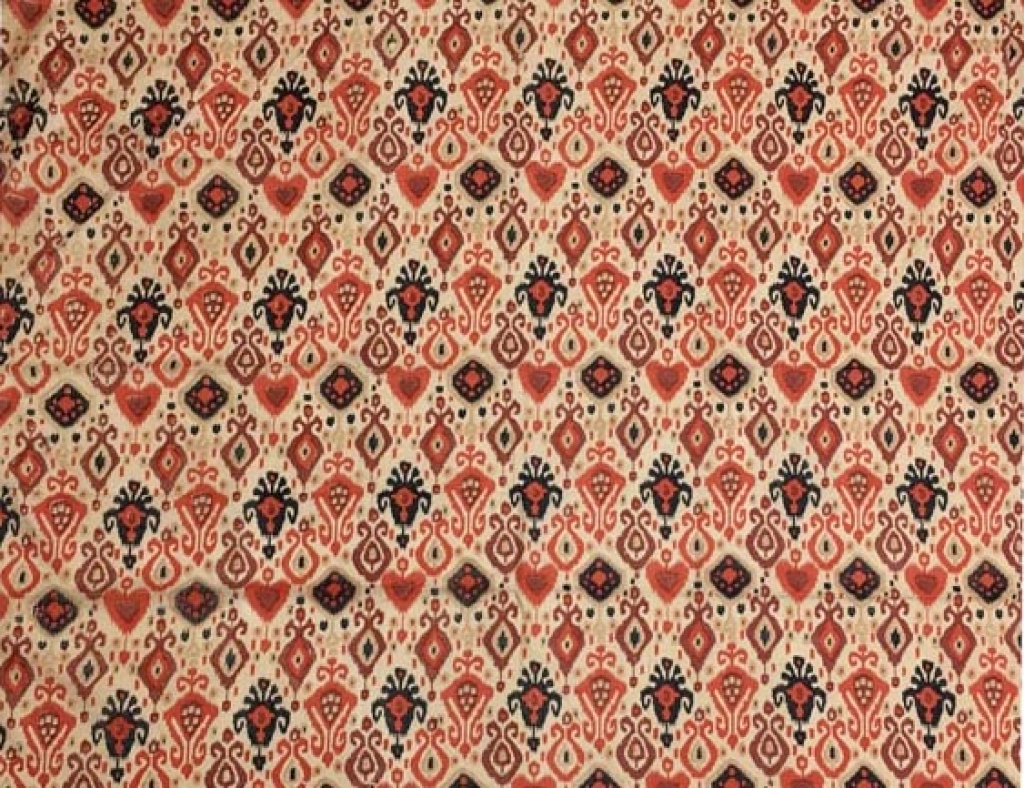 Ikat Print  Cotton Fabric Sewing Fabric for Dress Making Quilting Fabric