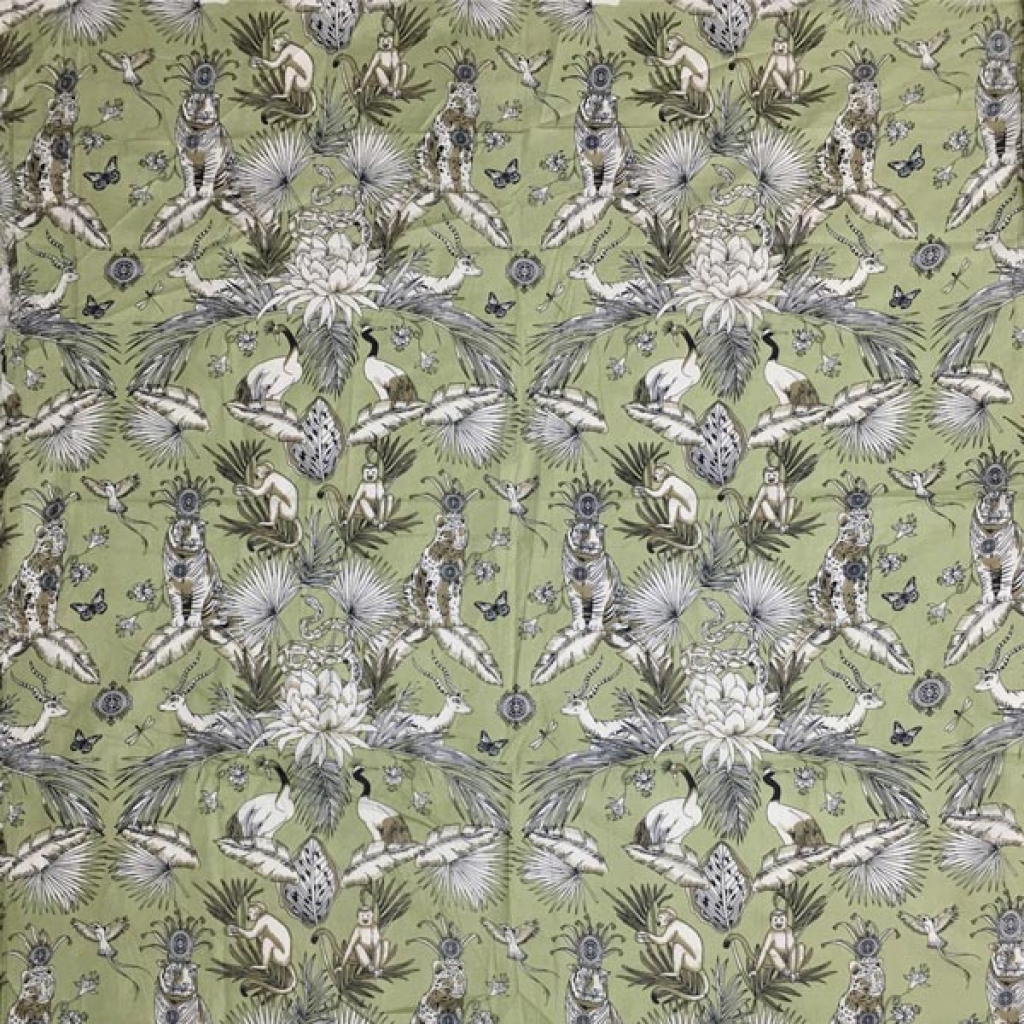 New Jungle Print Cotton Fabric Sewing Fabric for Dress Making Quilting Fabric