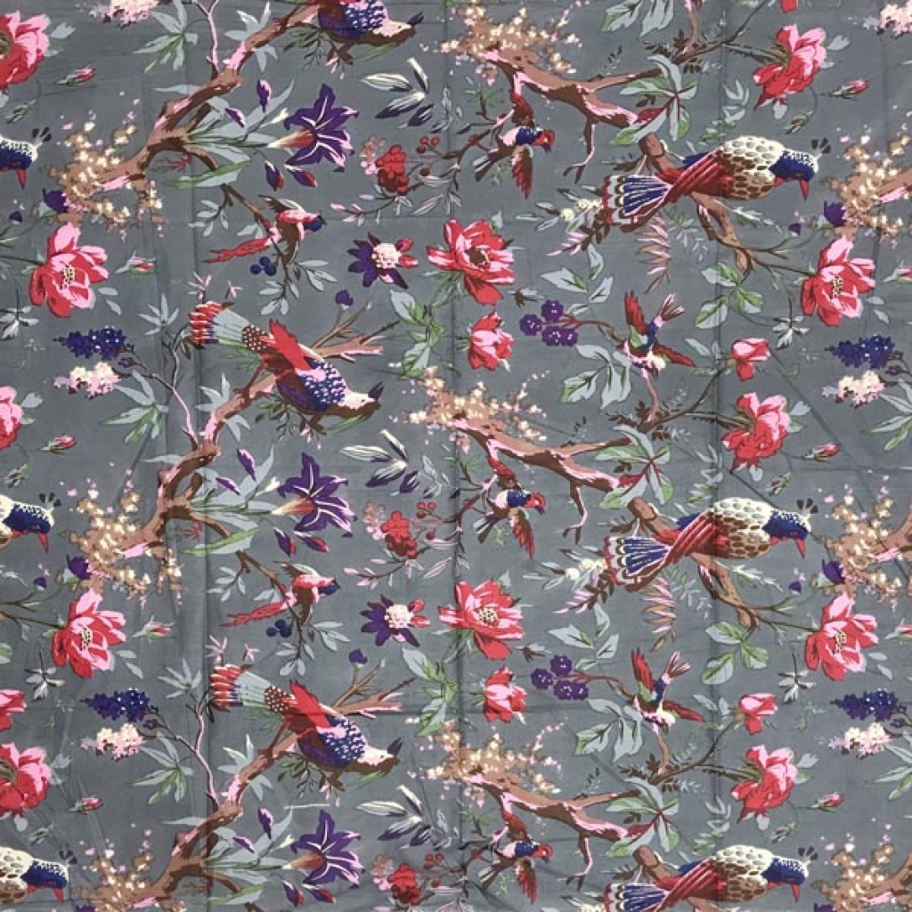 New Sparrow Birds Print Cotton Fabric Sewing Fabric for Dress Making Quilting Fabric