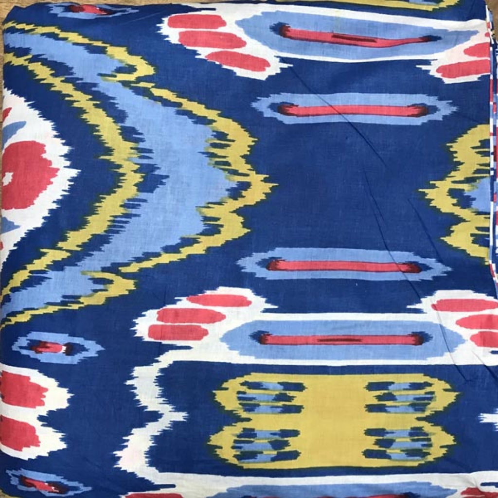 New Latest Ikat Print Cotton Fabric Sewing Fabric for Dress Making Quilting Fabric