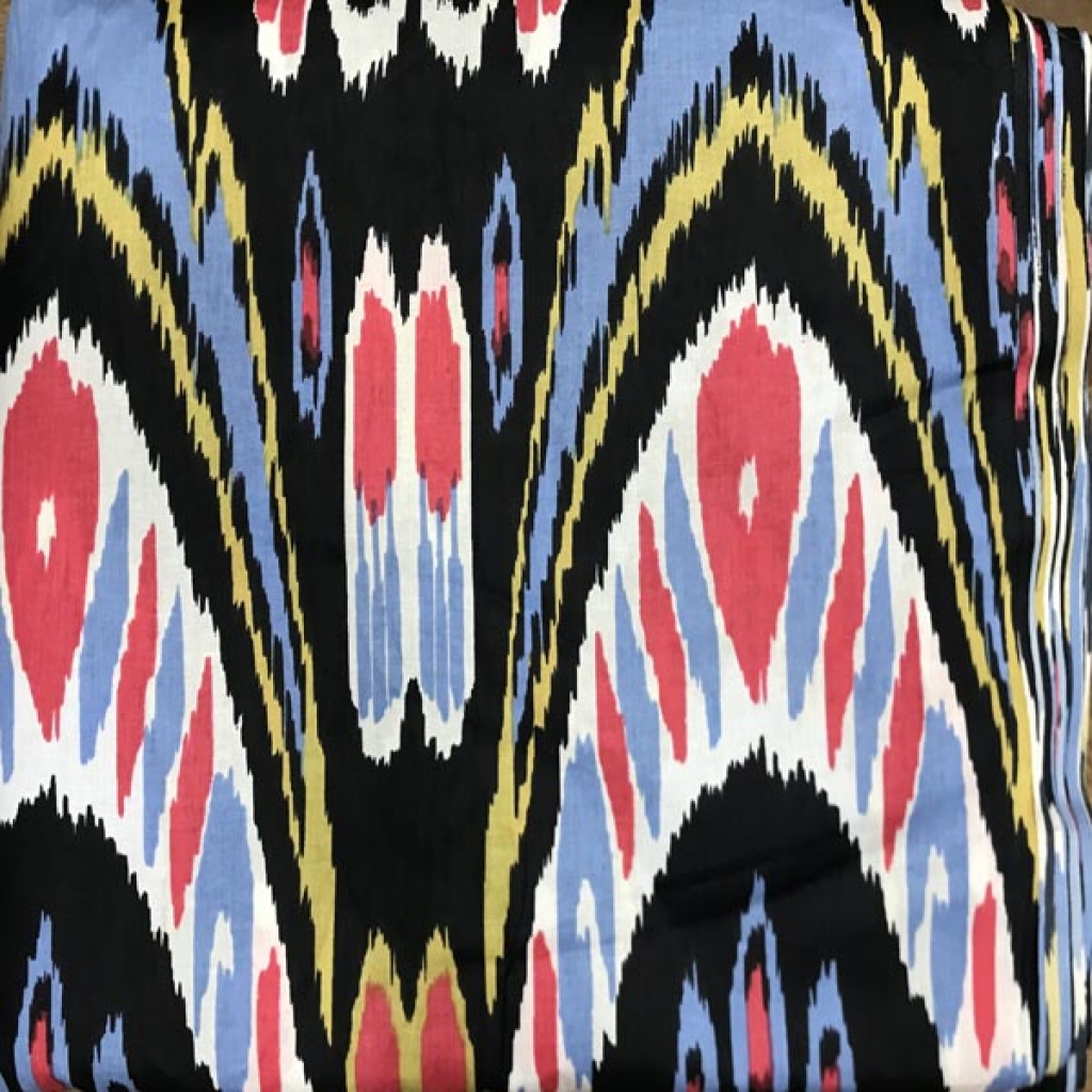 New Latest Ikat Print Cotton Fabric Sewing Fabric for Dress Making Quilting Fabric