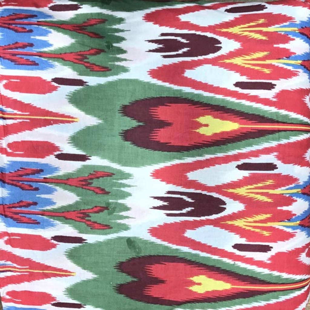 New Latest Ikat Print Cotton Fabric Sewing Fabric for Dress Making Quilting Fabric