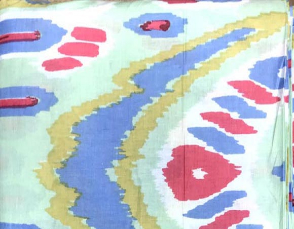 New Latest Ikat Print Cotton Fabric Sewing Fabric for Dress Making Quilting Fabric