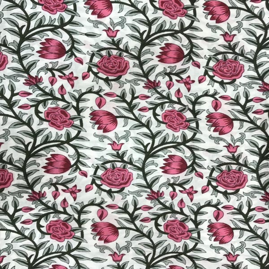 Small Floral New Arrivel Print Cotton Fabric Sewing Fabric for Dress Making Quilting Fabric