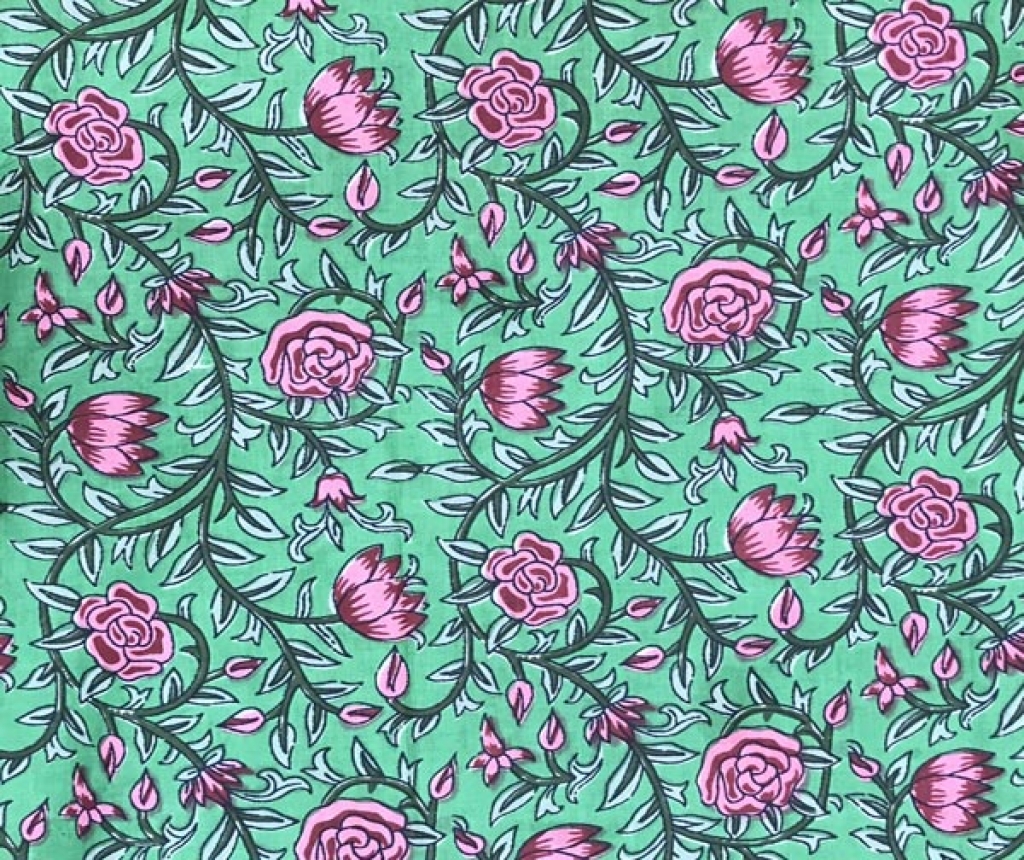 Small Floral New Arrivel Print Cotton Fabric Sewing Fabric for Dress Making Quilting Fabric