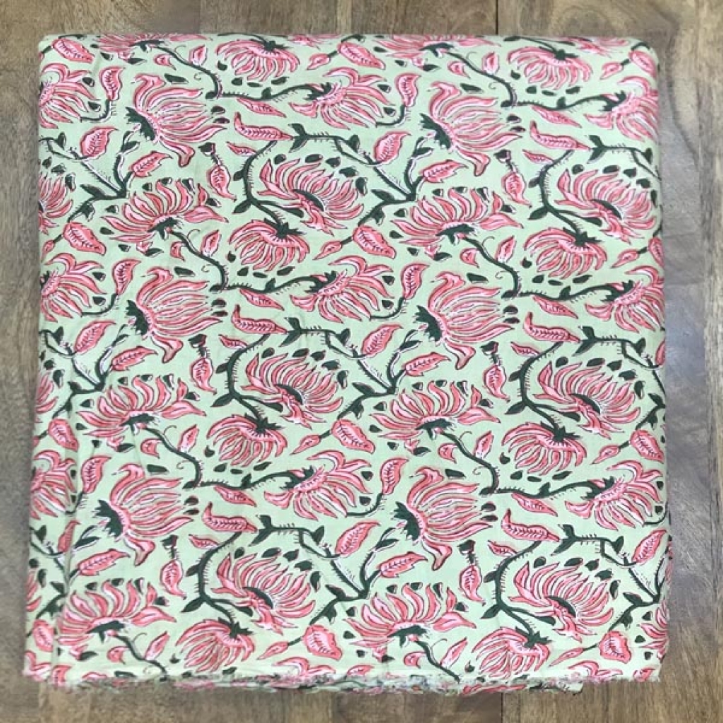 New Big Floral Print Cotton Fabric Sewing Fabric for Dress Making Quilting Fabric