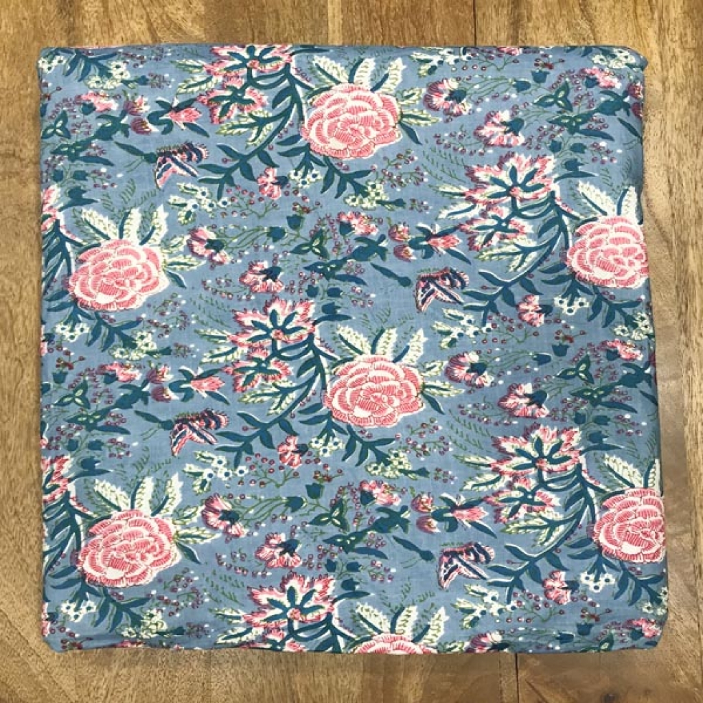 New Big Floral Print Cotton Fabric Sewing Fabric for Dress Making Quilting Fabric