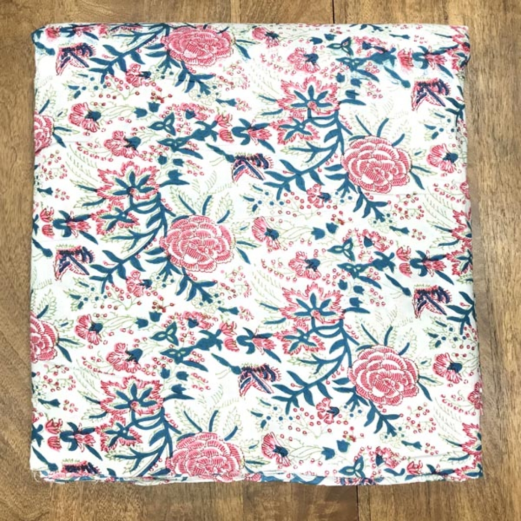 New Big Floral Print Cotton Fabric Sewing Fabric for Dress Making Quilting Fabric