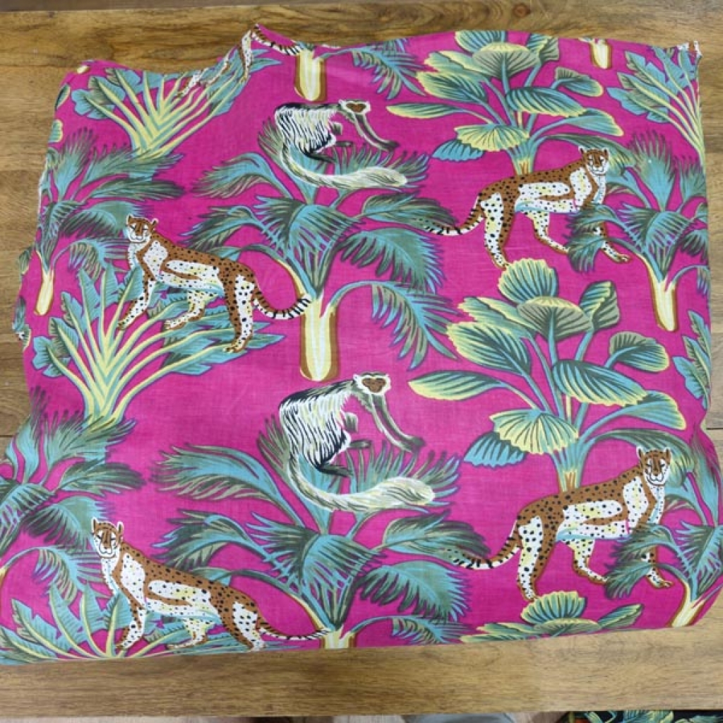 New Jungle Print Cotton Fabric Sewing Fabric for Dress Making Quilting Fabric