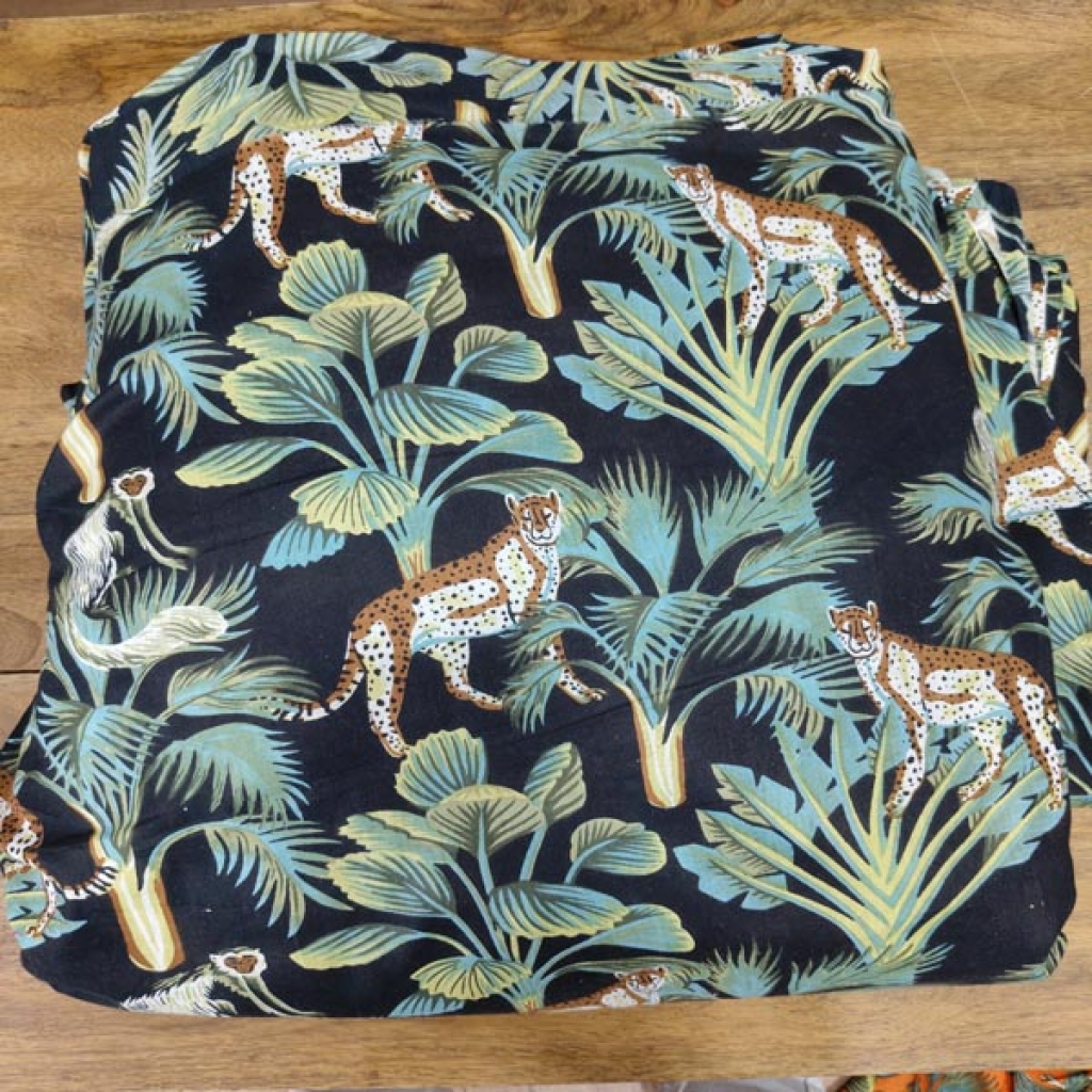 New Jungle Print Cotton Fabric Sewing Fabric for Dress Making Quilting Fabric