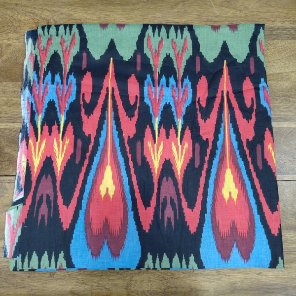 New Ikat Print Cotton Fabric Sewing Fabric for Dress Making Quilting Fabric