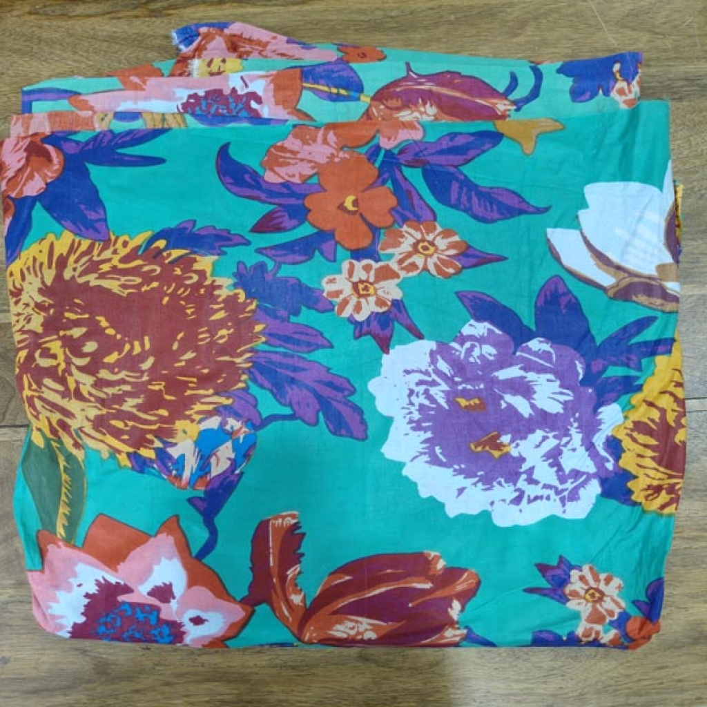 New Big Floral New Arrival Print Cotton Fabric Sewing Fabric for Dress Making Quilting Fabric