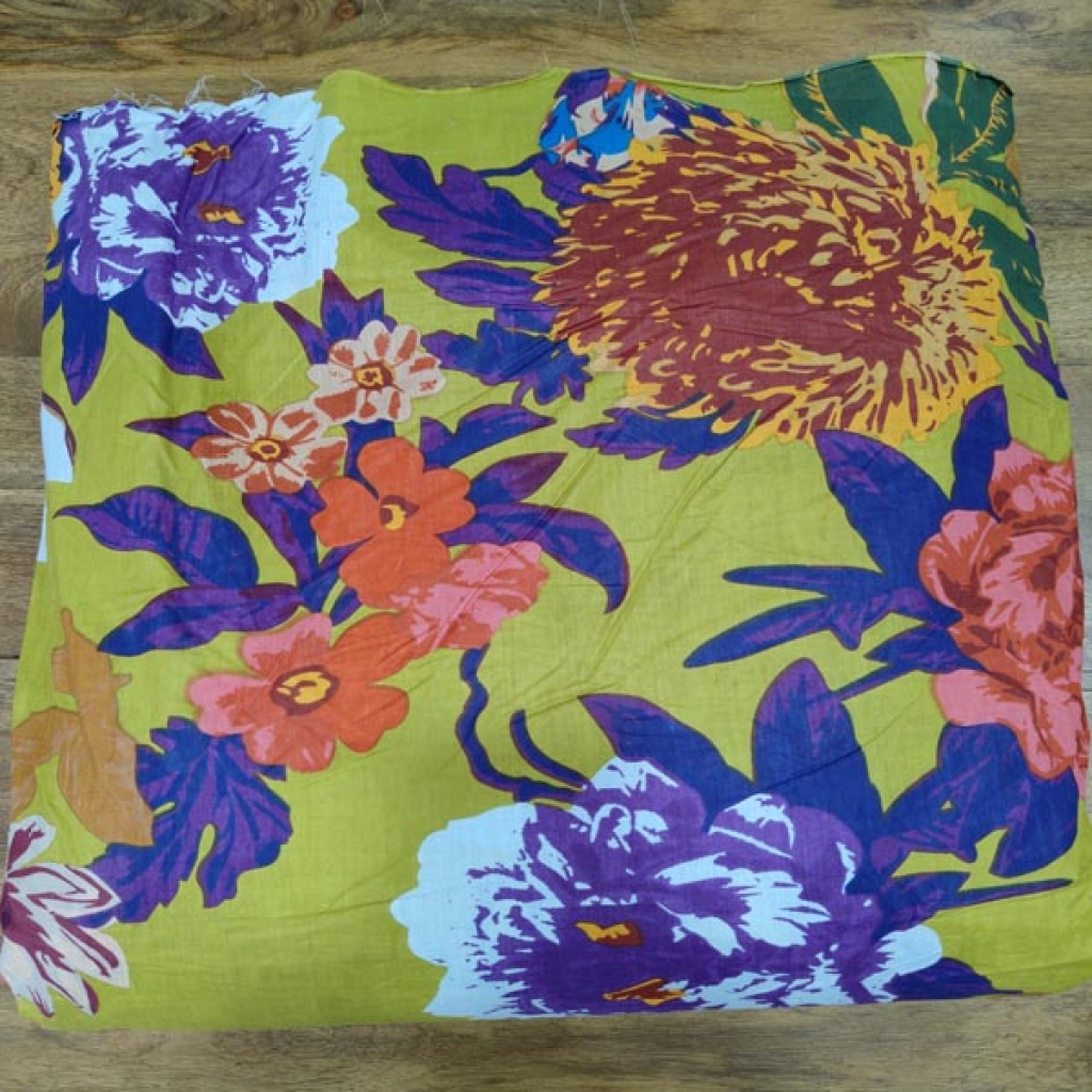 New Big Floral New Arrival Print Cotton Fabric Sewing Fabric for Dress Making Quilting Fabric