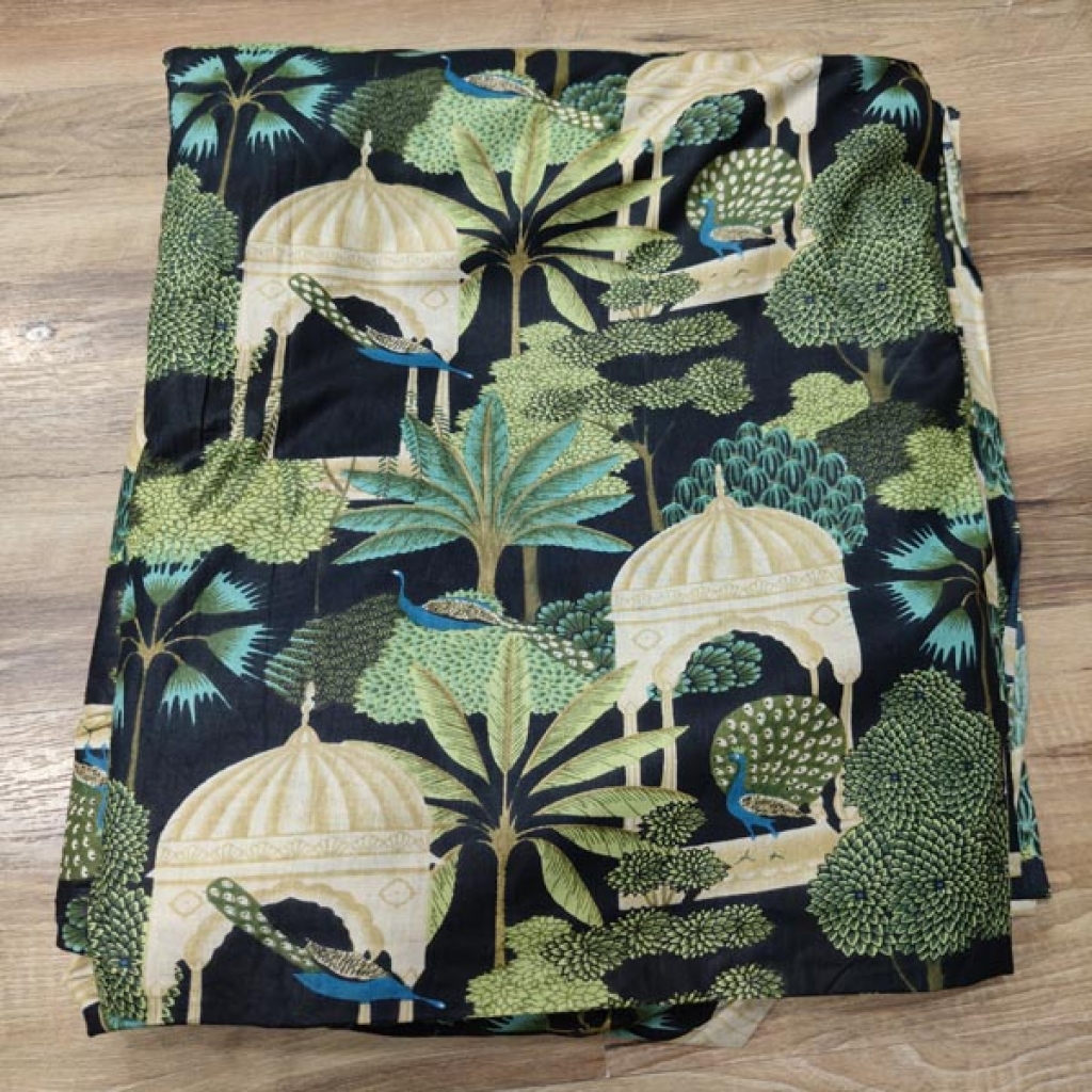 New Jungle Latast Print Cotton Fabric Sewing Fabric for Dress Making Quilting Fabric