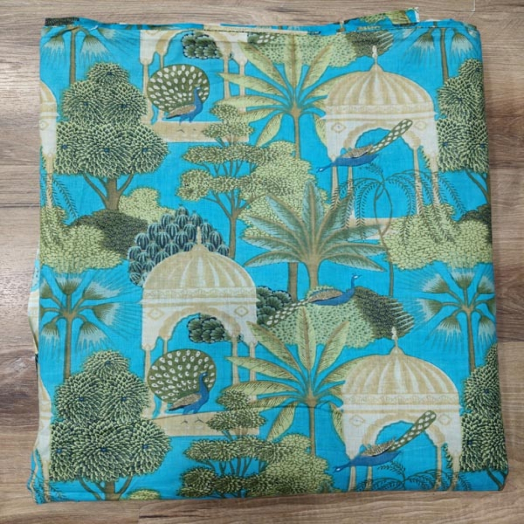 New Jungle Latast Print Cotton Fabric Sewing Fabric for Dress Making Quilting Fabric