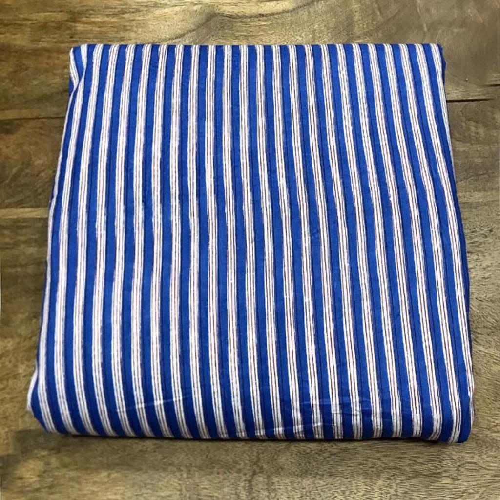 New Stripe Double Line Print  Cotton Fabric Sewing Fabric for Dress Making Quilting Fabric