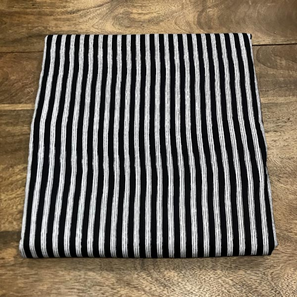 New Stripe Double Line Print  Cotton Fabric Sewing Fabric for Dress Making Quilting Fabric