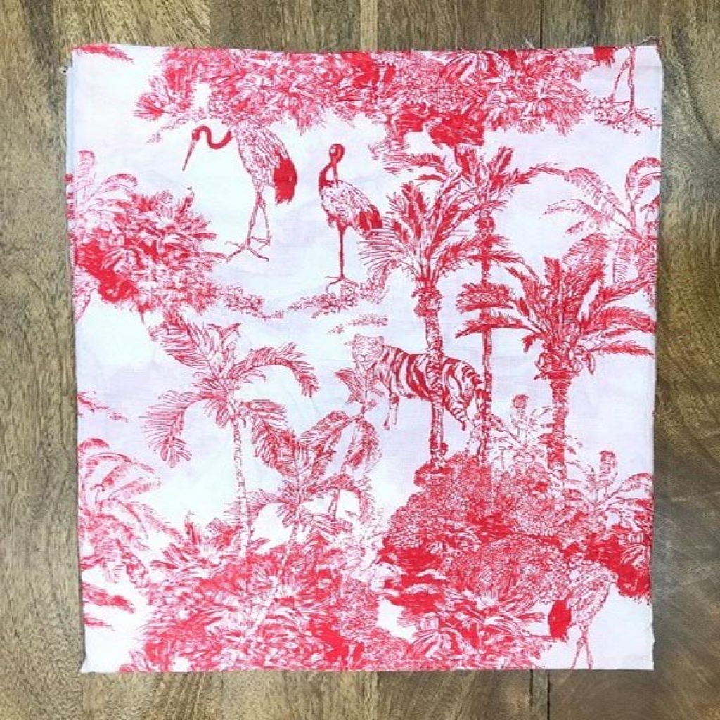 New Latest Jungle Print Cotton Fabric Sewing Fabric for Dress Making Quilting Fabric