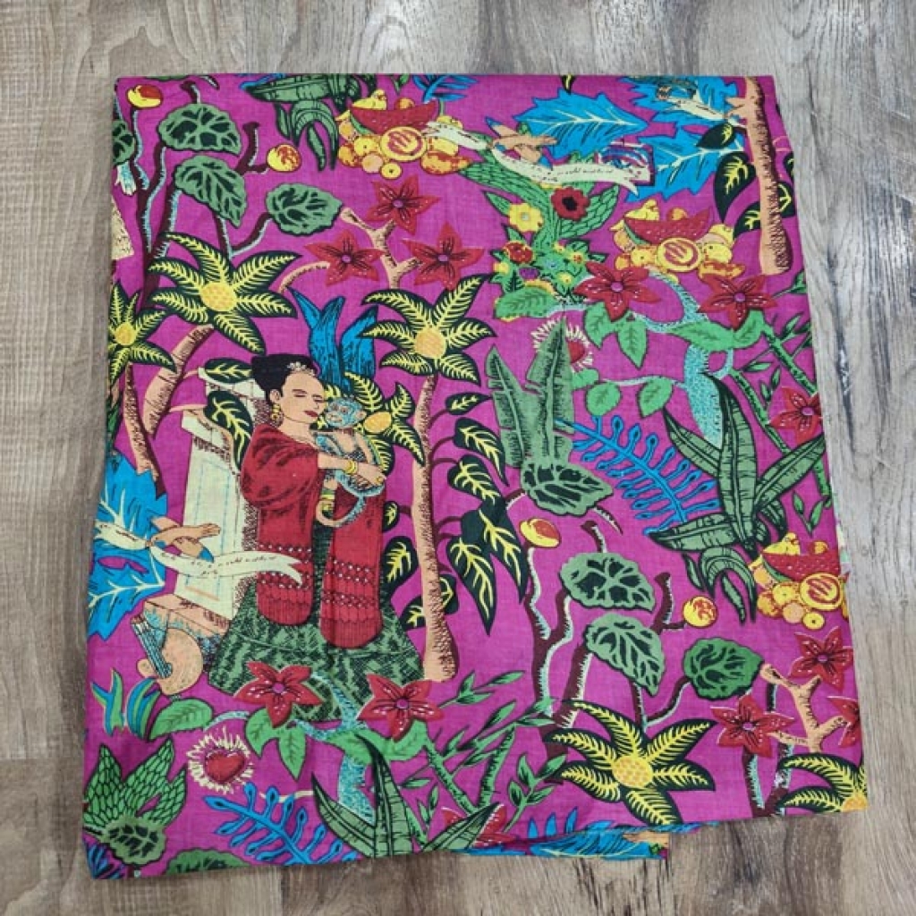 Faridabad New Jungle Print Cotton Fabric Sewing Fabric for Dress Making Quilting Fabric