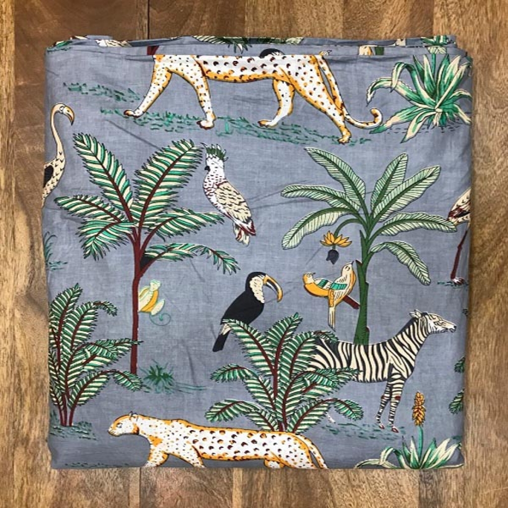 Jungle Print Cotton Fabric Sewing Fabric for Dress Making Quilting Fabric