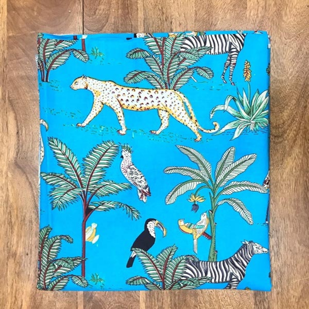 Jungle Print Cotton Fabric Sewing Fabric for Dress Making Quilting Fabric