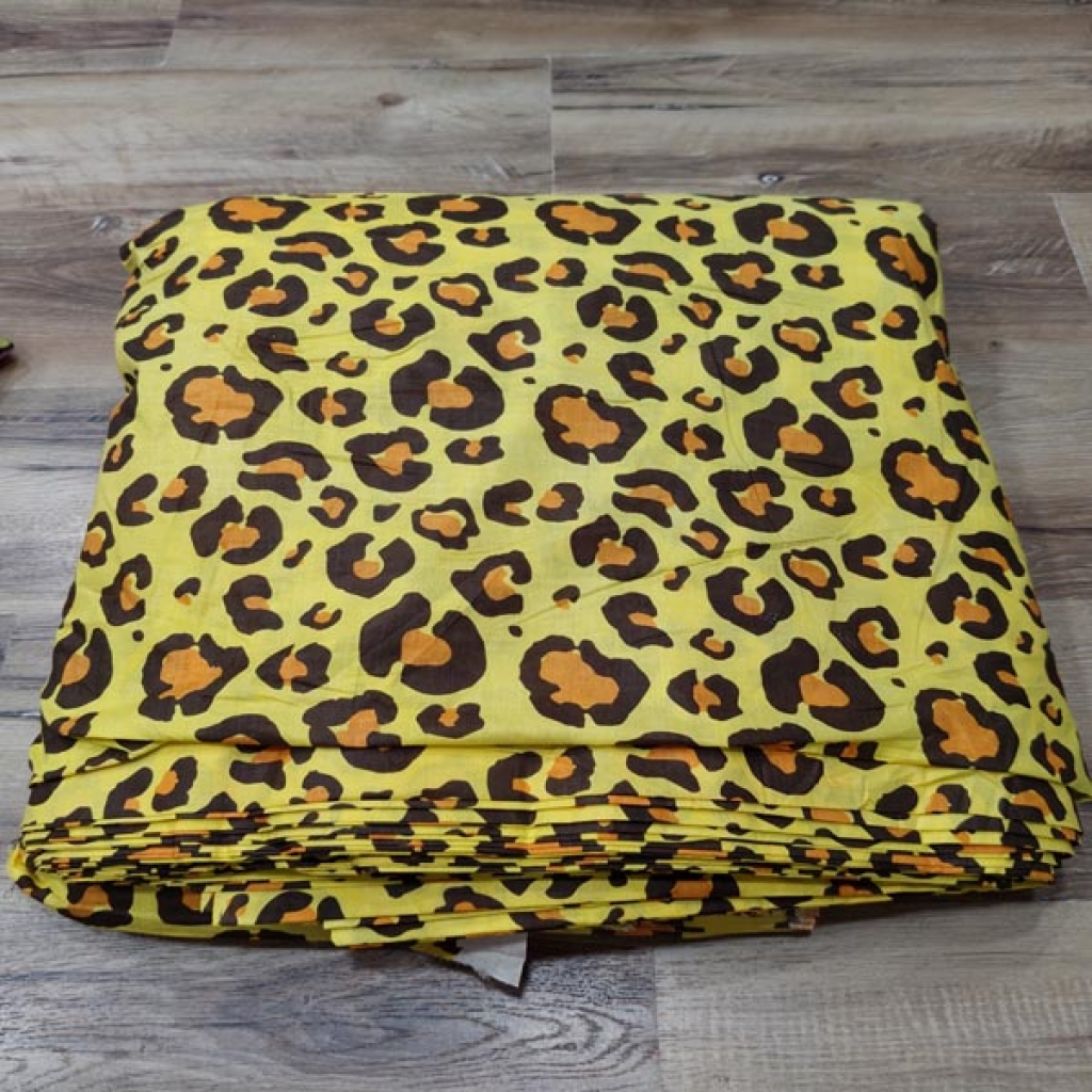 New Arrivel Beautifull Color Leopard Tiger Print Cotton Fabric Sewing Fabric for Dress Making Quilting Fabric