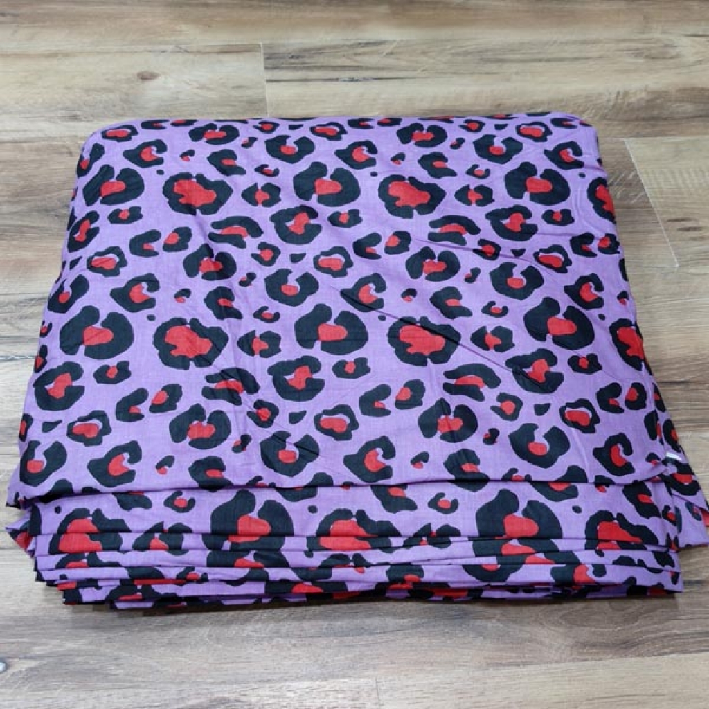 New Arrivel Beautifull Color Leopard Tiger Print Cotton Fabric Sewing Fabric for Dress Making Quilting Fabric