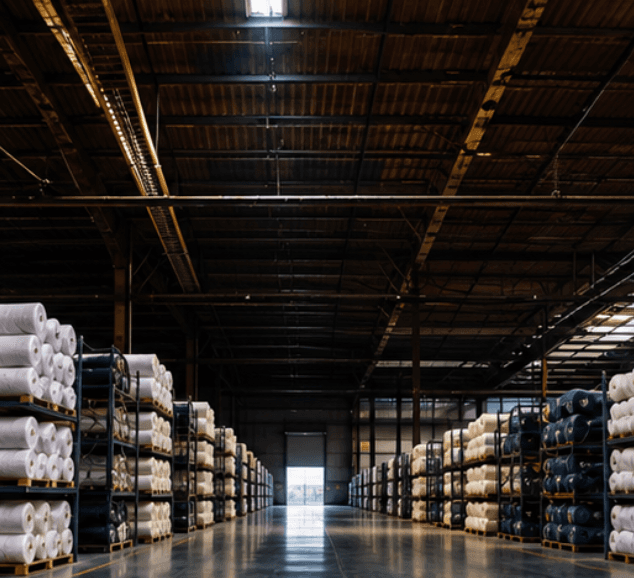 Fabric manufacturing warehouse