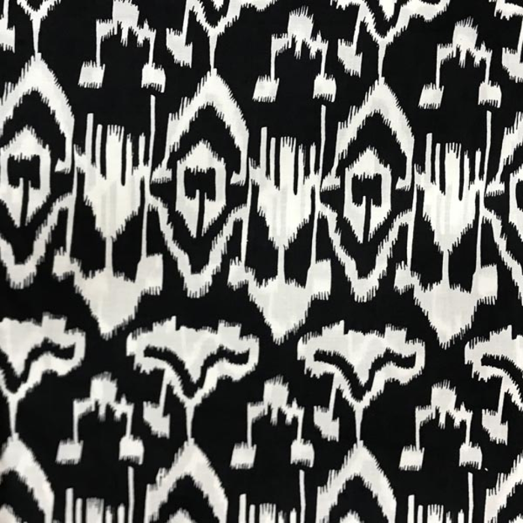 Ikat Print Cotton Fabric Sewing Fabric for Dress Making Quilting Fabric