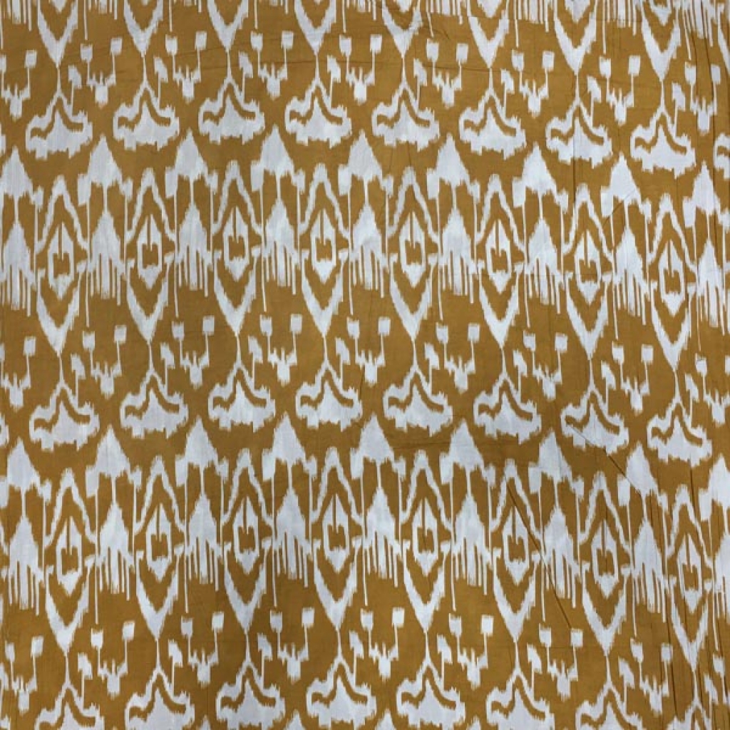 Ikat Print Cotton Fabric Sewing Fabric for Dress Making Quilting Fabric