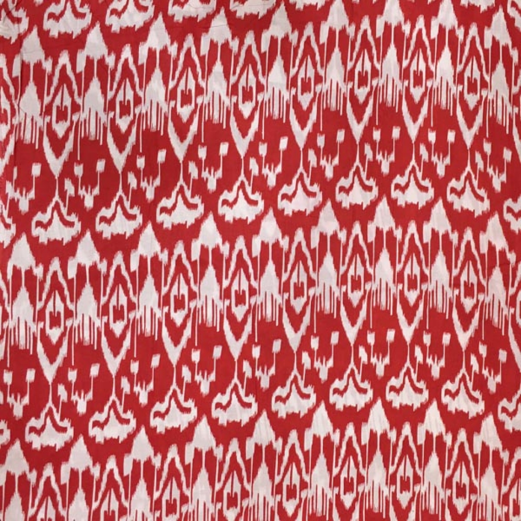 Ikat Print Cotton Fabric Sewing Fabric for Dress Making Quilting Fabric