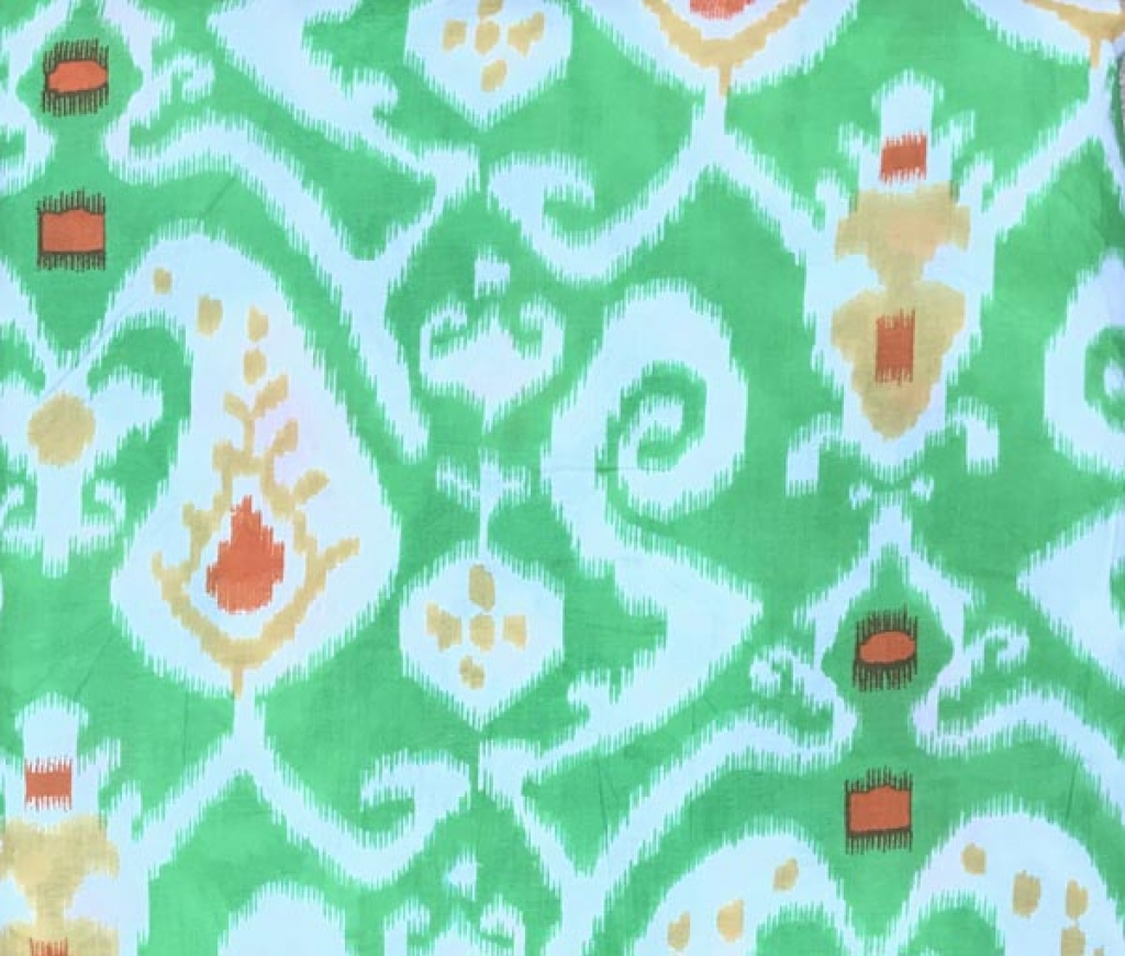 New Ikat  Print Cotton Fabric Sewing Fabric for Dress Making Quilting Fabric