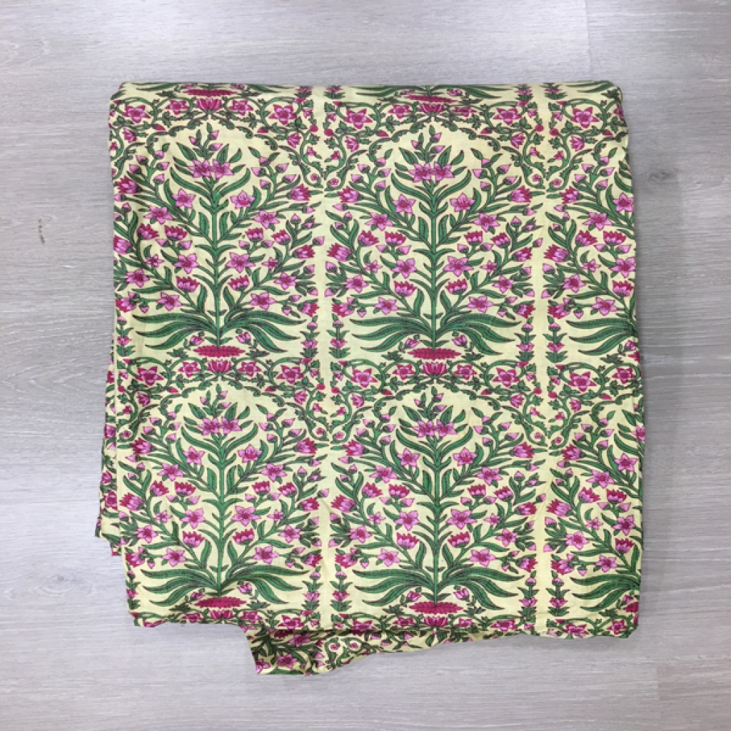 Cotton Screen Printed Fabrics