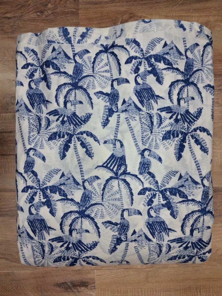 Cotoon Screen Printed 60's Fabric