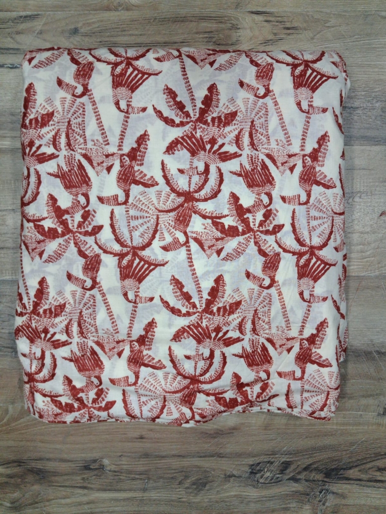 Cotoon Screen Printed 60's Fabric